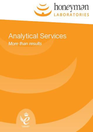 Analytical Services Brochure Honeyman Laboratories